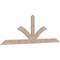 Ekena Millwork Richland Smooth Timber Gable Bracket, Douglas Fir, 108"W x 36"H x 1 1/2"D x 5 1/2"F, 8/12 Pitch GBW108X36X0206RIC00SDF - alternate 3